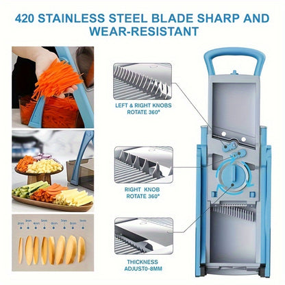Multifunctional Vegetable Cutter – Safe, Mess-Free & Easy Chopping Tool