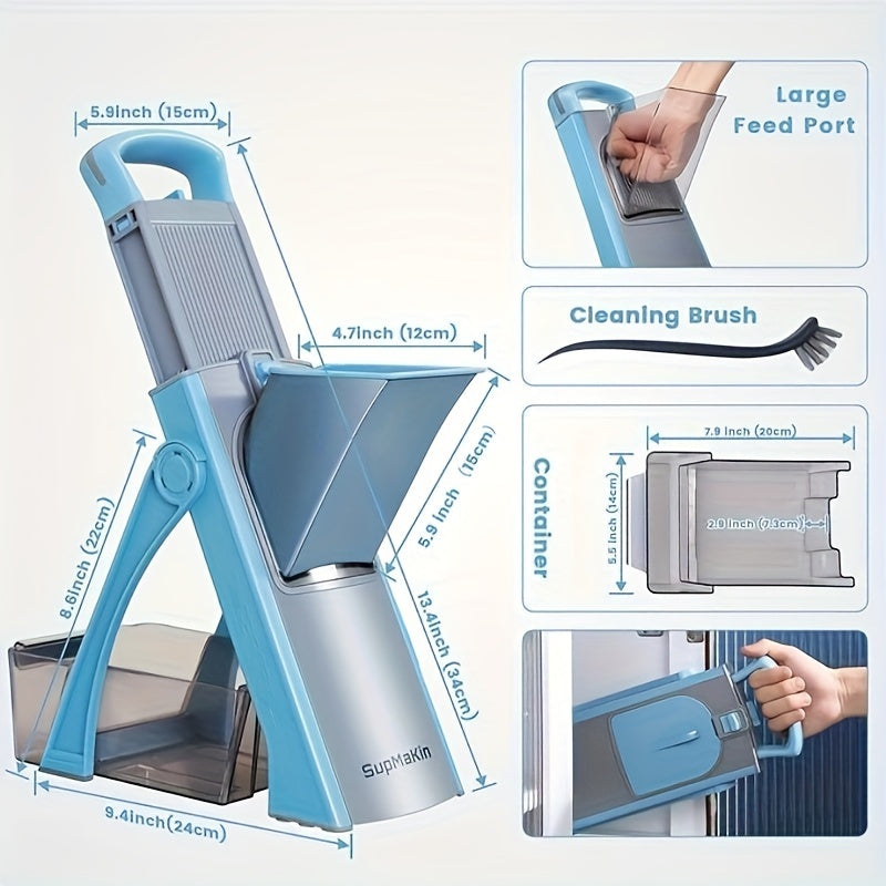 Multifunctional Vegetable Cutter – Safe, Mess-Free & Easy Chopping Tool